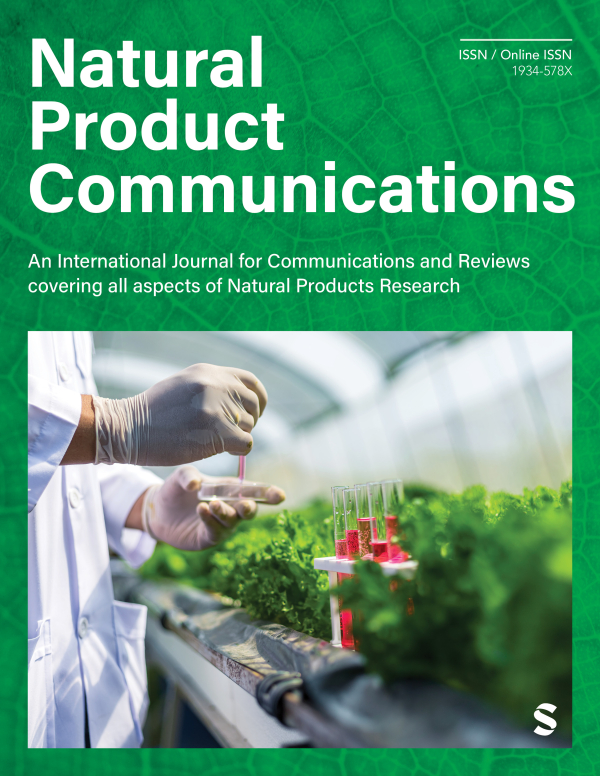 이번 연구논문이 게재된 국제 SCI급 학술 저널 ‘내추럴 프로덕트 커뮤니케이션(Natural Product Communications)’ ㅣ 한국콜마